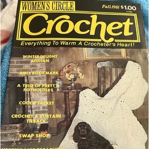 Vintage Women’s Circle Crochet Magazine.